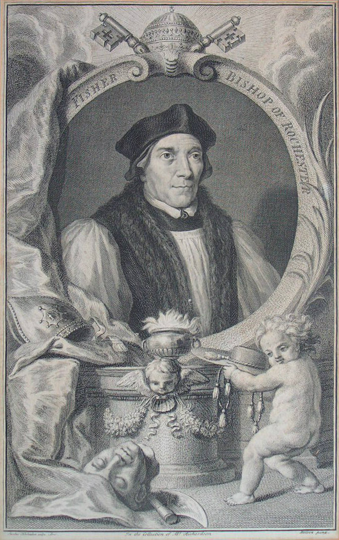 Print - Fisher Bishop of Rochester - Houbraken
